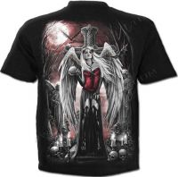  ANGEL OF DEATH T-Shirt Blk Spiral Direct D031M101 -  