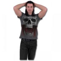  DEATH ROAR - T-Shirt Charcoal Spiral Direct T151M115 -  