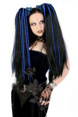    Hair Pieces PHOENIX - Black/Blue Headrazor Hair Pieces PHOENIX - Black/Blue -  