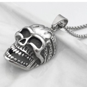  , Casting Skull Devil Claw Pendant -  ,