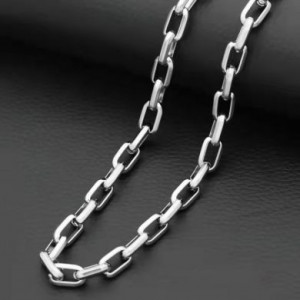  Cuban necklace square chain - 60  Dongguan Changan Chuang Steel Jewelry Factory F888/60 -  