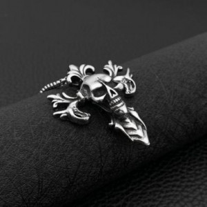  Skull Necklace Dongguan Changan Chuang Steel Jewelry Factory DZ0229/A -  