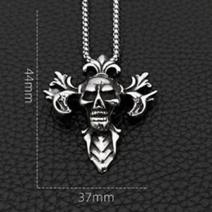  Skull Necklace Dongguan Changan Chuang Steel Jewelry Factory DZ0229/A -  
