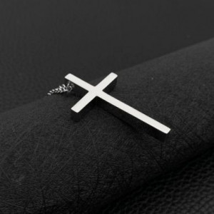  Stainless Steel Cross Pendant Dongguan Changan Chuang Steel Jewelry Factory DZ0178/AL -  