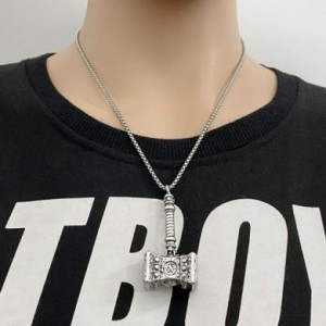  Thor's Hammer Necklace Dongguan Changan Chuang Steel Jewelry Factory DZ0106/A -  