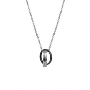  Double-ring titanium steel pendant Dongguan Changan Chuang Steel Jewelry Factory DZ0026/A -  