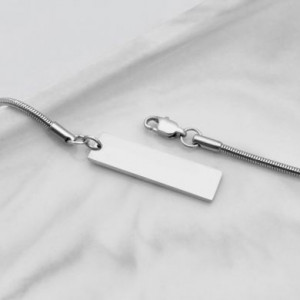  Round snake bone necklace Dongguan Changan Chuang Steel Jewelry Factory XQ0087 -  