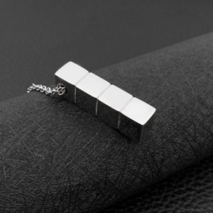  Tetris retro game titanium steel pendant Dongguan Changan Chuang Steel Jewelry Factory DZ0081/A -  