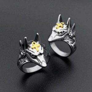  Anubis death ring Dongguan Changan Chuang Steel Jewelry Factory JZ0041 -  