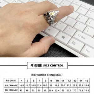  Anubis death ring Dongguan Changan Chuang Steel Jewelry Factory JZ0041 -  