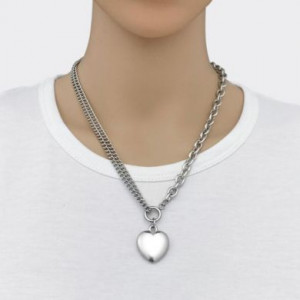 Подвеска Heart-shaped love necklace Dongguan Changan Chuang Steel Jewelry Factory XQ0009/A - маленькая картинка