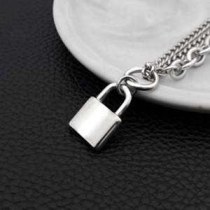  Lock necklace Dongguan Changan Chuang Steel Jewelry Factory XQ0009/B -  