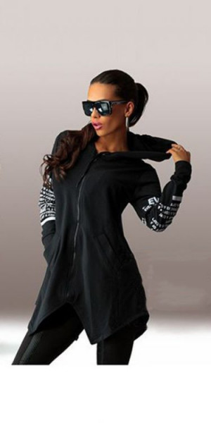  2016 autumn winter women Hoodies sweatshirts letter long-sleeved hooded Harajuku Plus Size Sportswea - 