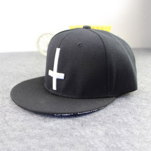  New Men s Hats and Caps Snapback Cross Pattern Print Baseball Strapback Hats - 