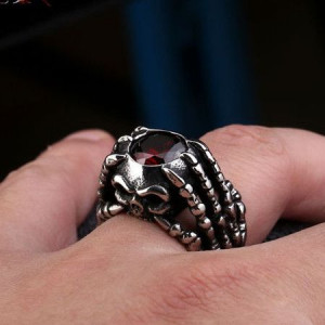  Steel soldier 2016 new style men high polish ring stainless steel fashion ring good detail men unqiu - 