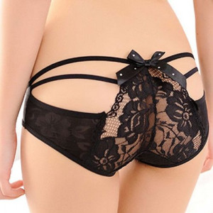  Cute Women Sexy Lace V-string Briefs Panties Thongs G-string Lingerie Underwear Women's Panties - 
