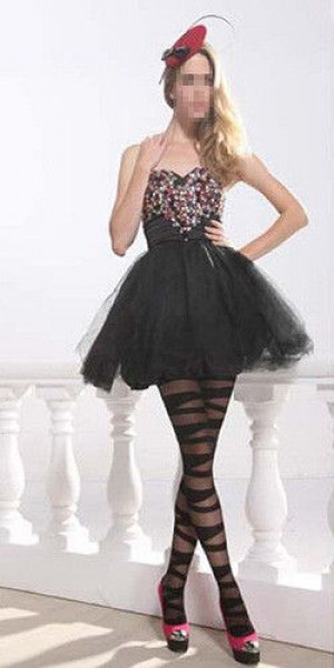  Women Sexy Pantyhose Black Ripped Stretch Vintage s Mock Stocking 01SC 38GJ - 