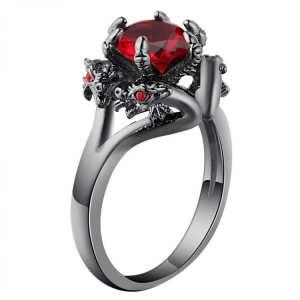  Dragon Ring (Red) - 