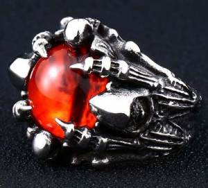     Claw Fake Eye Ring - 
