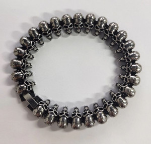    Punk Long Skull Bracelets - 