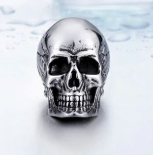  Skull Biker Pendant - 