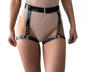  Waist Strap Fashion Faux Leather Waistband - 