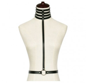   Multilayers Wide Choker Harness - 