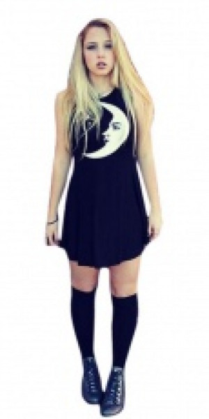  Jahurto European Women Black Dress International Jahurto European Women Black Dress -  