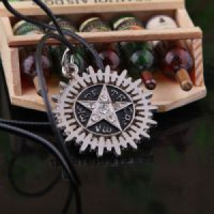  Black Butler Necklace Pentacle Pentagram International Black Butler Necklace Pentacle Pentagram -  