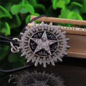  Black Butler Necklace Pentacle Pentagram International Black Butler Necklace Pentacle Pentagram -  