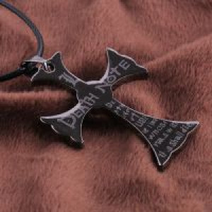  DEATH NOTE symbol letter alloy necklace International DEATH NOTE symbol letter alloy necklace -  