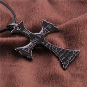  DEATH NOTE symbol letter alloy necklace International DEATH NOTE symbol letter alloy necklace -  