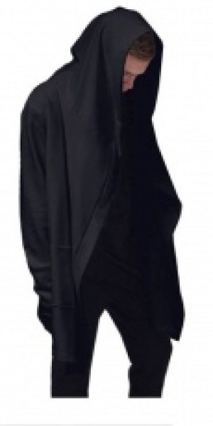  Autumn&Winter Fashion New Black Cloak Hooded Male International Autumn&Winter Fashion New Black Cloak Hooded Male -  
