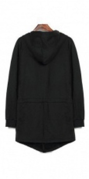  Autumn&Winter Fashion New Black Cloak Hooded Male International Autumn&Winter Fashion New Black Cloak Hooded Male -  
