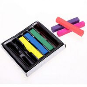     Beauty 6 PCS Convenient Temporary Super Hair Dye Colorful Chalk Hair Color Alcohol-Free International -  