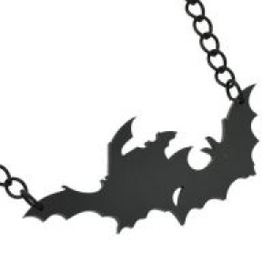  Black Chain Lovely Animal Bat Necklaces International -  