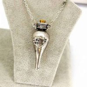  Harry Potter Felixfelicis Ancient Silver Reagent Bottles International silver -  