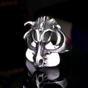     ring top quality Punk Bull Buffalo Hand Skeleton Ring Hollow International ring top quality Punk Bull Buffalo Hand Skeleton Ring Hollow -  