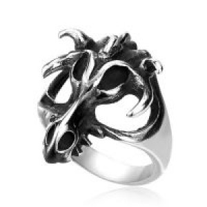     ring top quality Punk Bull Buffalo Hand Skeleton Ring Hollow International ring top quality Punk Bull Buffalo Hand Skeleton Ring Hollow -  