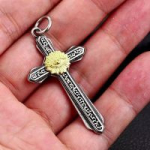  Eye of Providence Cross pendant necklace high quality fashion International Eye of Providence Cross pendant necklace high quality fashion -  