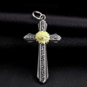  Eye of Providence Cross pendant necklace high quality fashion International Eye of Providence Cross pendant necklace high quality fashion -  