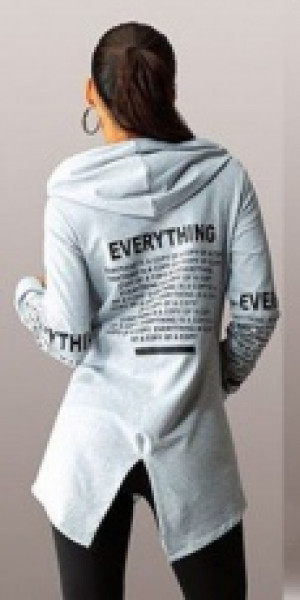  2016 autumn winter women Hoodies sweatshirts letter long-sleeved hooded Harajuku Plus Size Sportswea International White -  