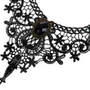 Fashion women Retro Lace necklace female Collar bone chain choker necklace pendant accesorios mujer International Fashion women Retro Lace necklace female Collar bone chain choker neck -  