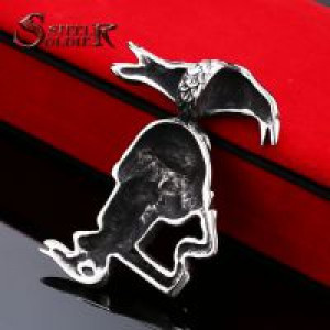  steel soldier moive style the expendable pendant necklace punk skull cool jewelry men personality je International BP8-168 -  