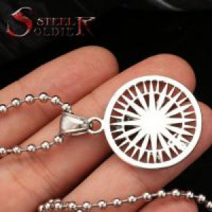  Steel soldier hot sale compass pendant for woman and men fashion exquisite pendant necklace BP8 027 International BP8-027 -  