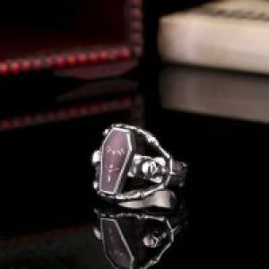  Steel soldier Factory Directly Sell steel Skull Ring Punk Personality Stainless Steel Man s Fashion International Steel soldier Factory Directly Sell steel Skull Ring Punk Personality -  