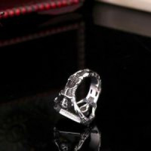  Steel soldier Factory Directly Sell steel Skull Ring Punk Personality Stainless Steel Man s Fashion International Steel soldier Factory Directly Sell steel Skull Ring Punk Personality -  