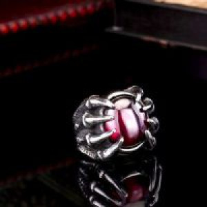  Steel soldier Fashion Men s Stainess Steel Cool Superman Ring Superhero Ring Titanium Steel Jewelry International red -  
