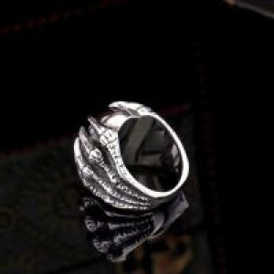  Steel soldier Fashion Men s Stainess Steel Cool Superman Ring Superhero Ring Titanium Steel Jewelry International red -  