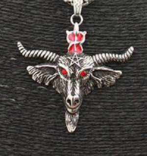  Hot Fashion Bison Ox Buffalo Bull Head Skull Necklace International TOP116600 -  